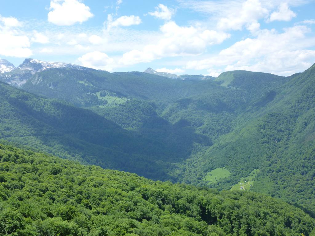 Les Chalets De La Foret D'Issaux Osse-en-Aspe Buitenkant foto